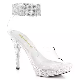 4 Inch Heel ELEGANT-442 Clear