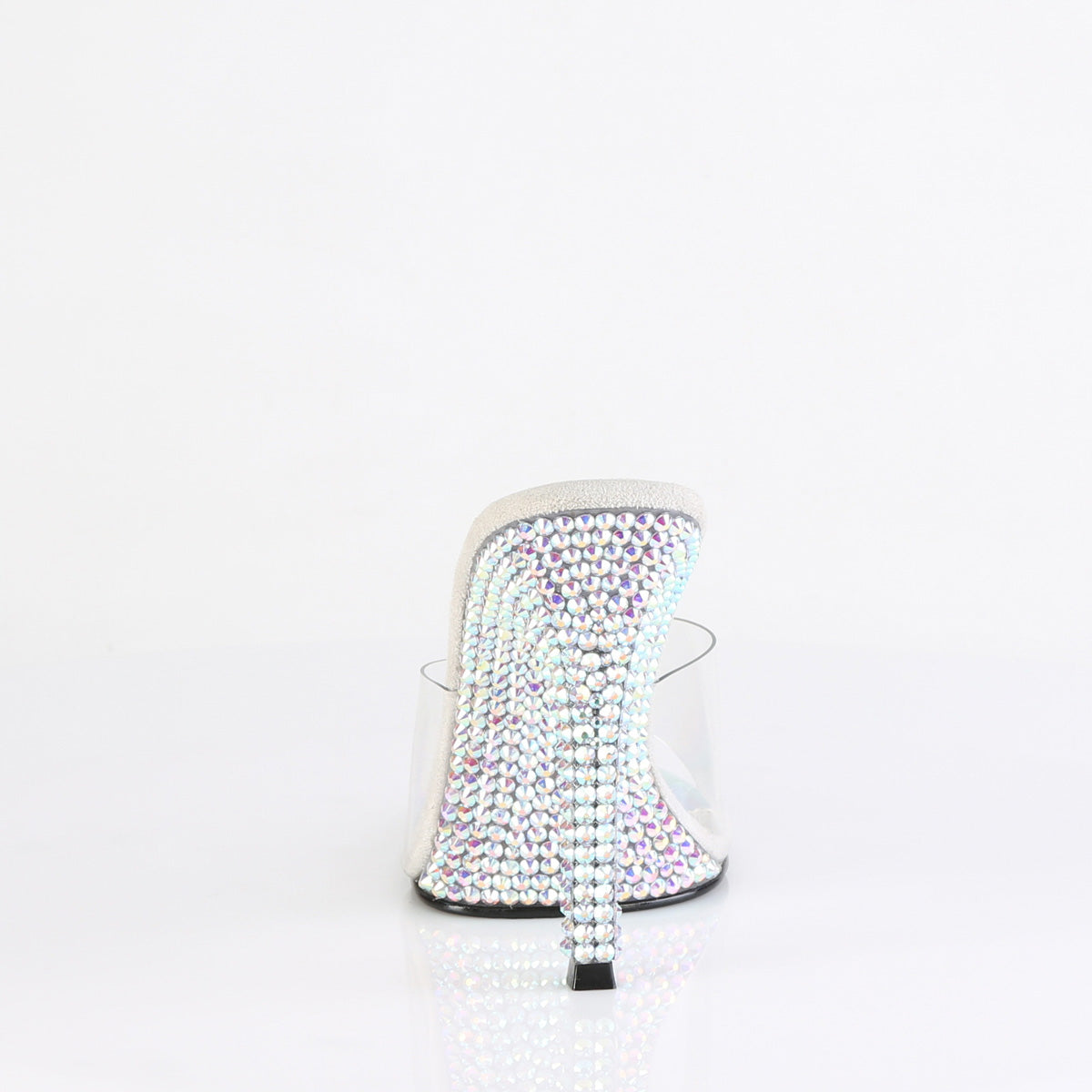 4 Inch Heel GALA-01DML Clear Rhinestone