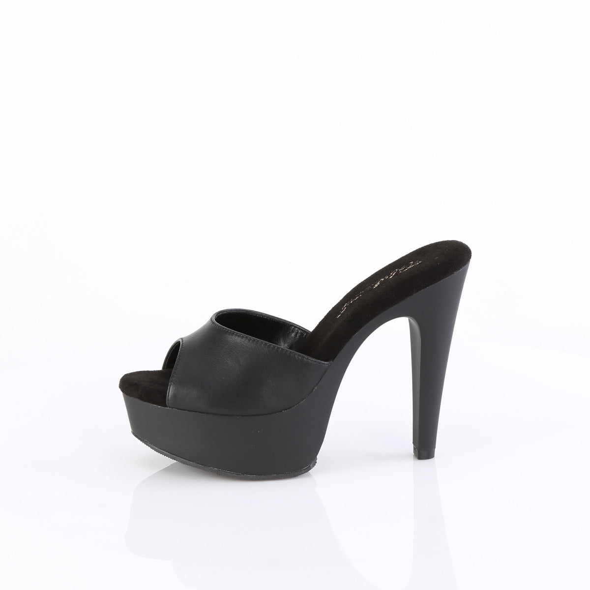 5 Inch Heel MARTINI-501 Black Pu