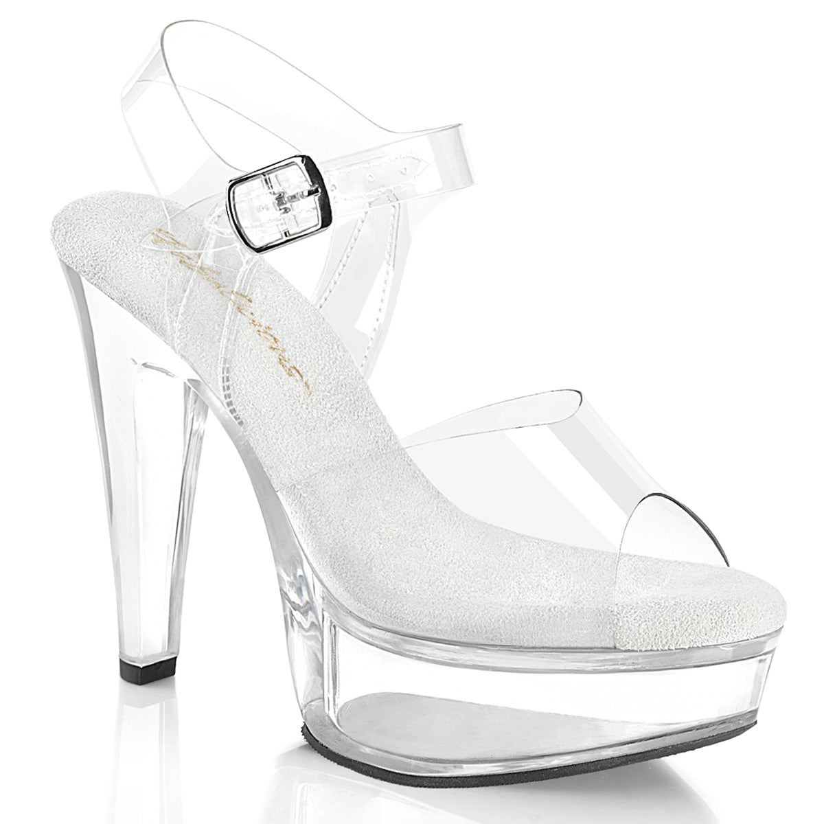 5 Inch Heel MARTINI-508 Clear