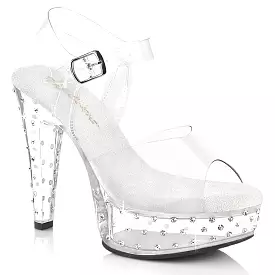 5 Inch Heel MARTINI-508SDT Clear