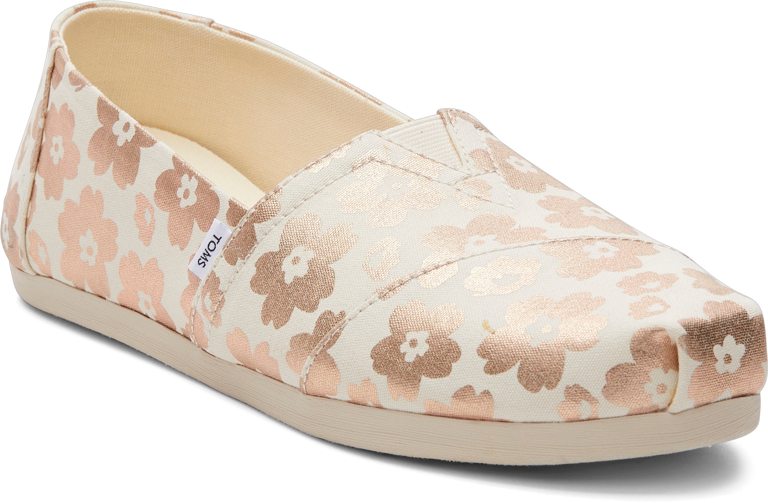 Alpargata Cloudbound - Beige Foil Ojai Floral Print