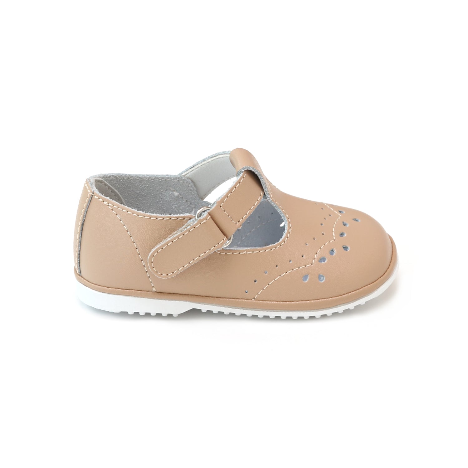 Birdie Leather T-Strap Mary Jane (Baby)