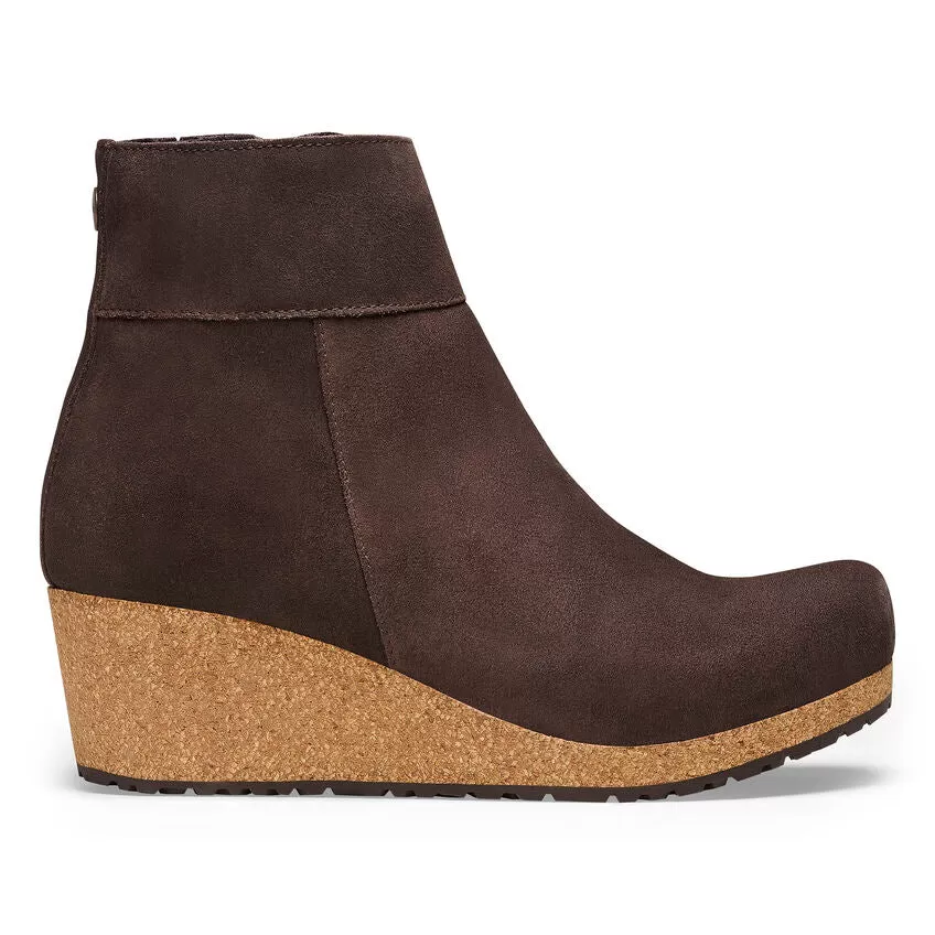 'Birkenstock' Women's Ebba Suede Leather Ankle Boot - Roast