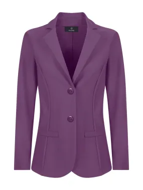 Blazer a 2 bottoni in tessuto Compact - Sunset Purple