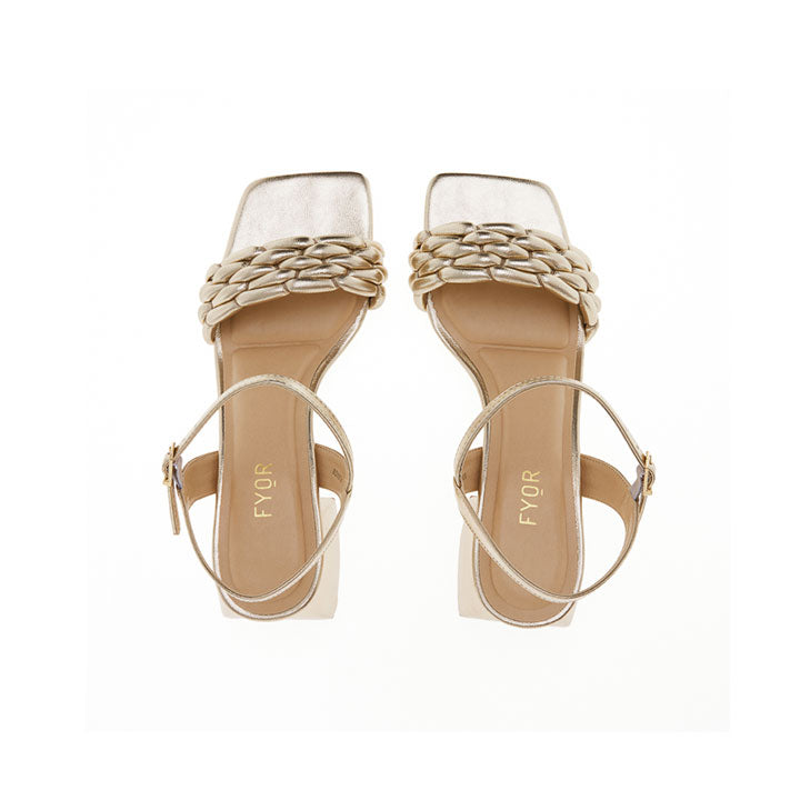 Braided Block Heel BDV 074