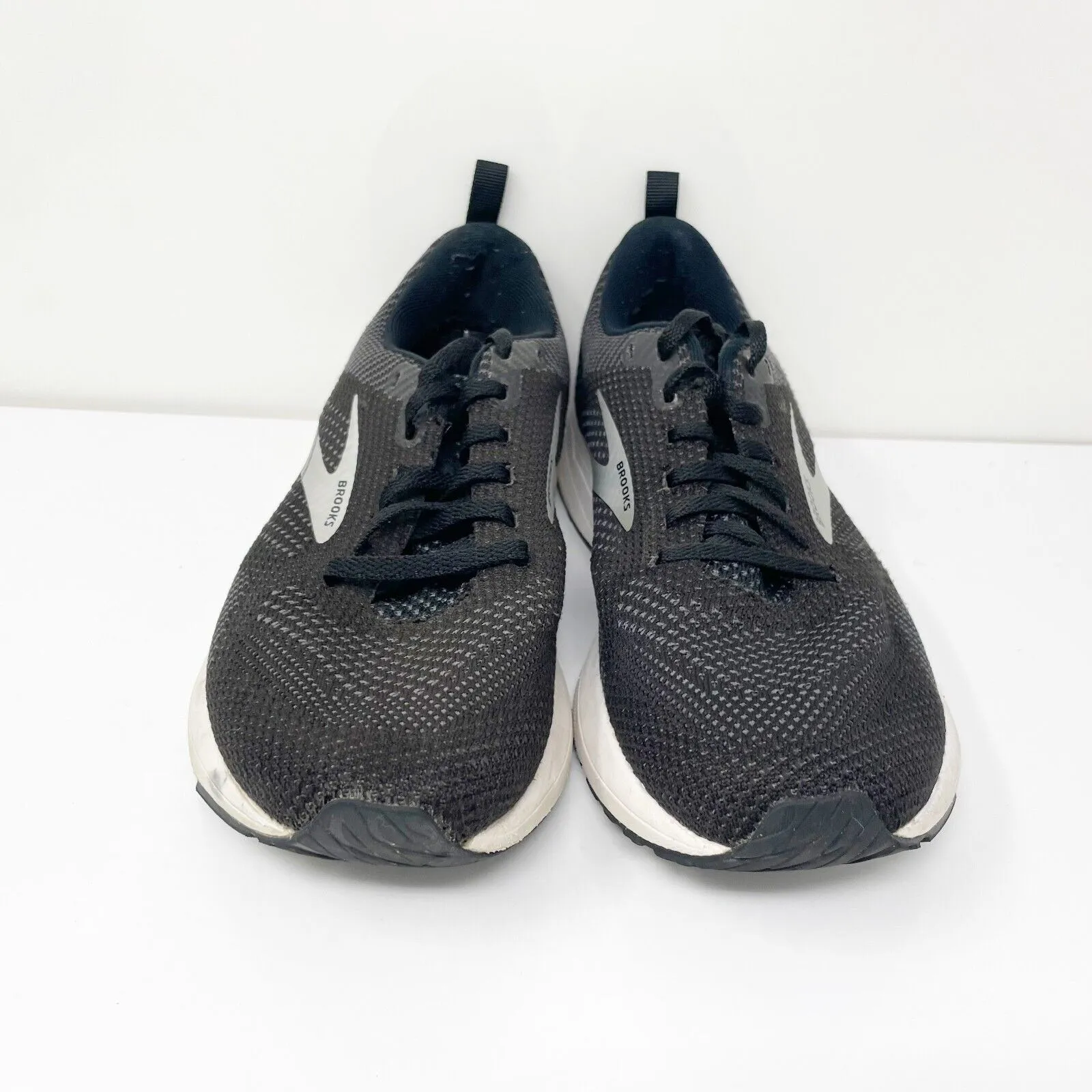 Brooks Womens Revel 5 1203611B036 Black Running Shoes Sneakers Size 9.5 B