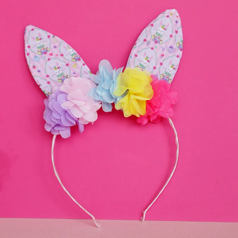 Bunny Ears Headband - Tea Party