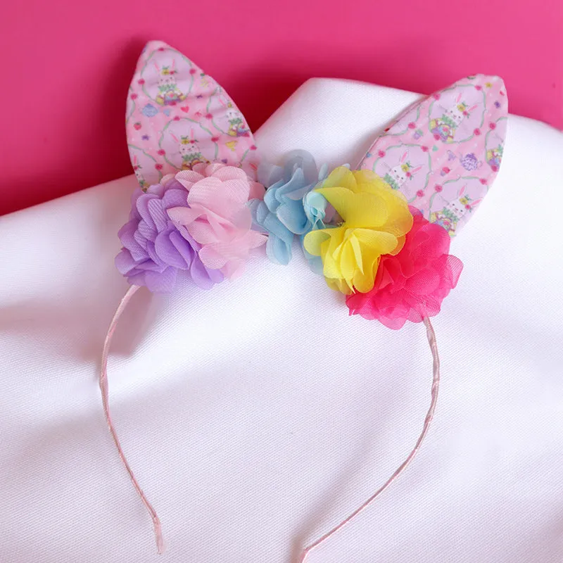 Bunny Ears Headband - Tea Party