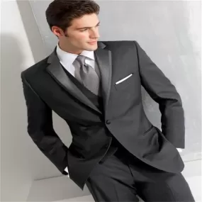 Caine Tuxedo Three Piece Suit For Men