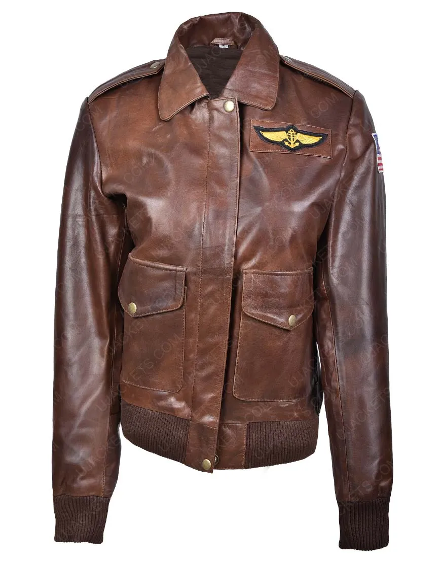 Captain Marvel Carol Danvers Flight Bomber Jacket