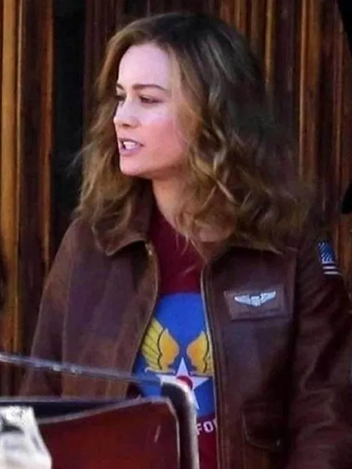 Captain Marvel Carol Danvers Flight Bomber Jacket