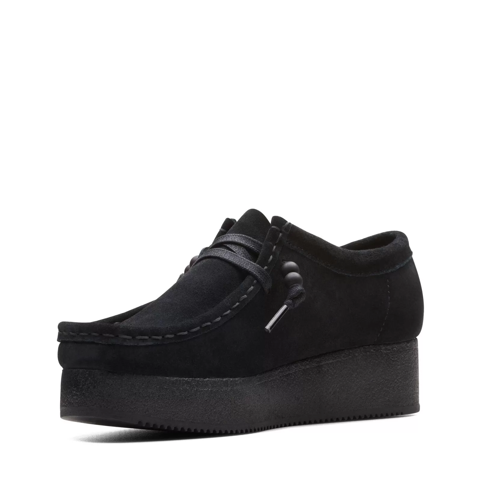 Clarks Wallacraft Bee 73497 (Black Suede)