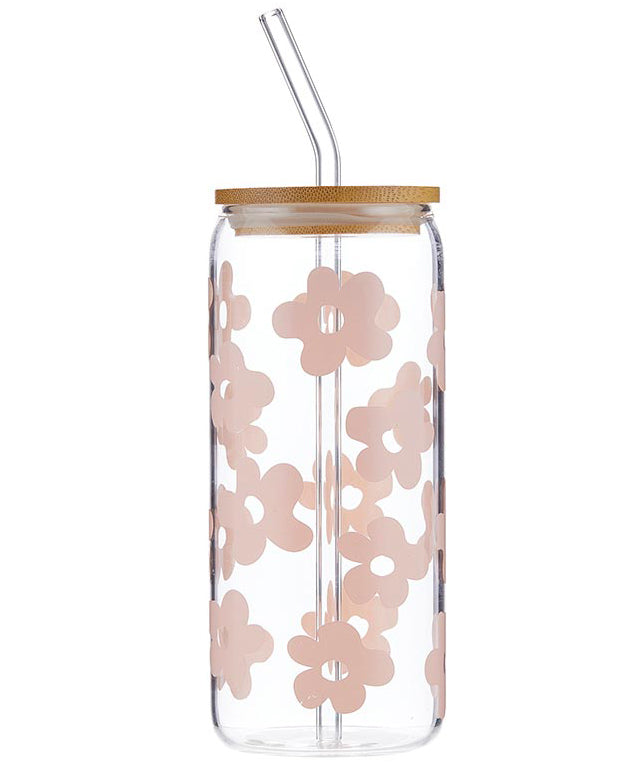 Cold Brew Tumbler - Pink Floral