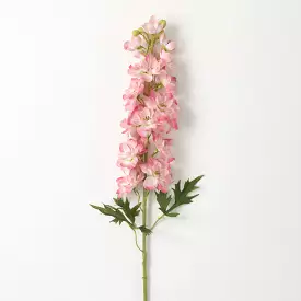 Coral Pink Delphinium Spray