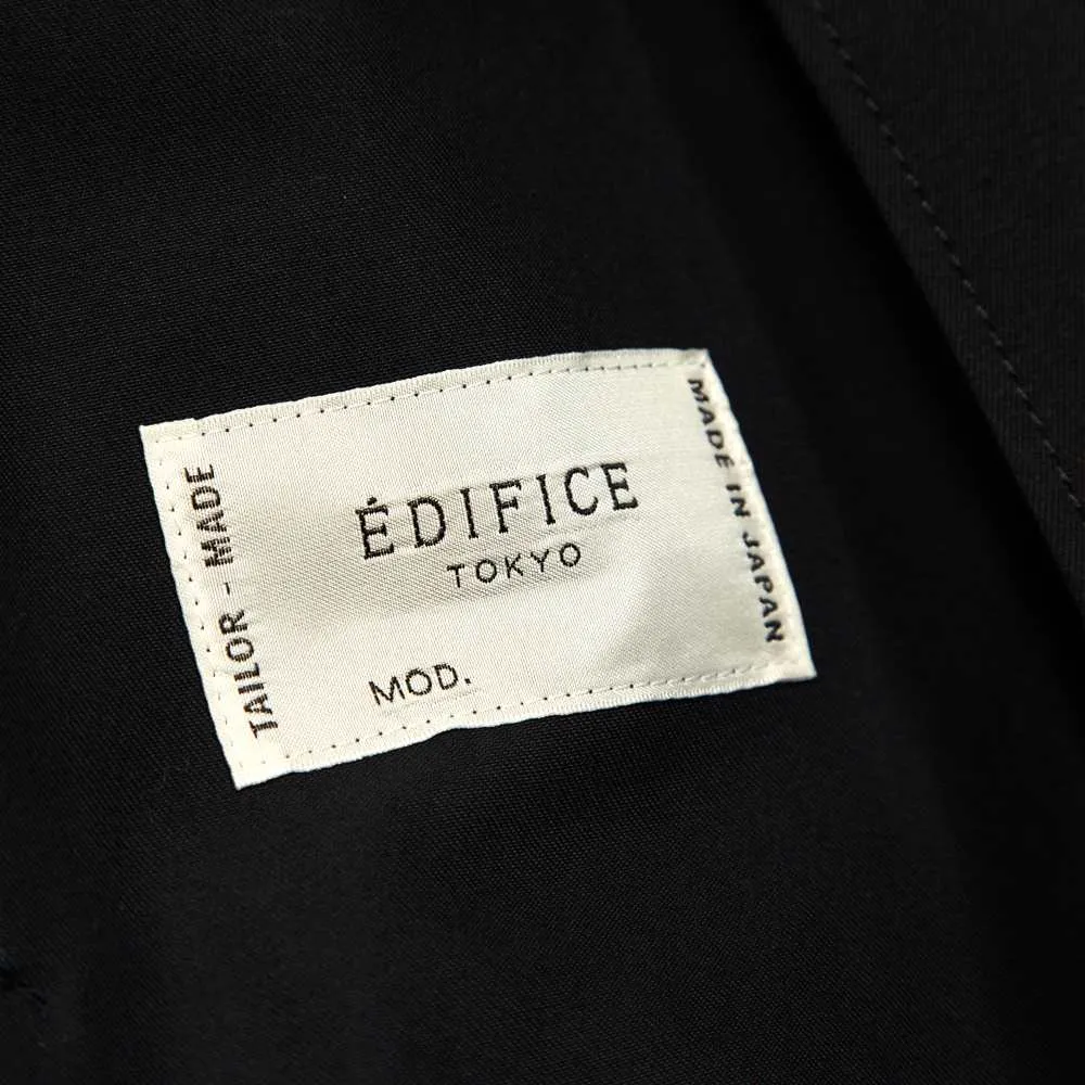 Edifice Chino Cloth Shawl Collar JacketNavy