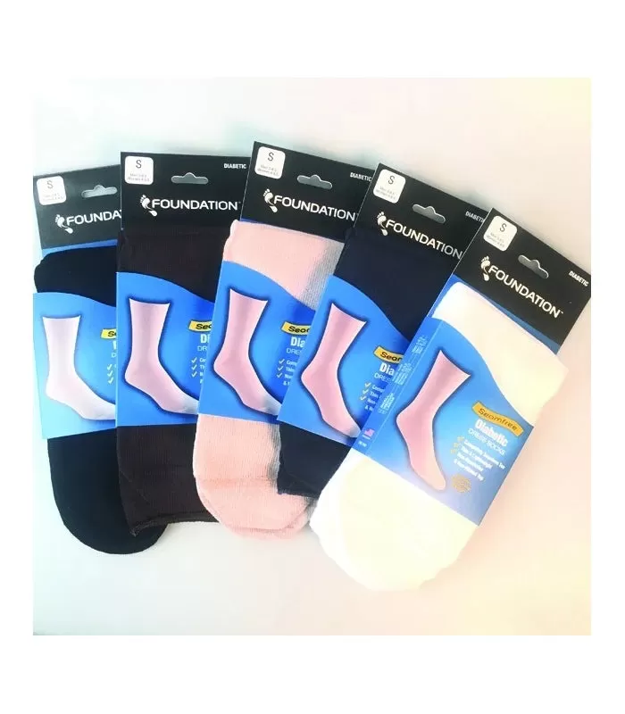 Foundation Diabetic Dress Ankle Sock