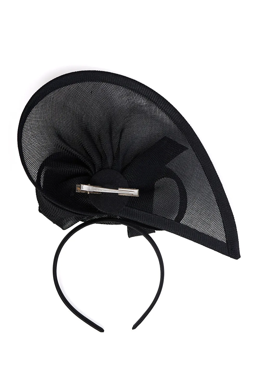 HAYLEY SINAMAY TEARDROP FASCINATOR