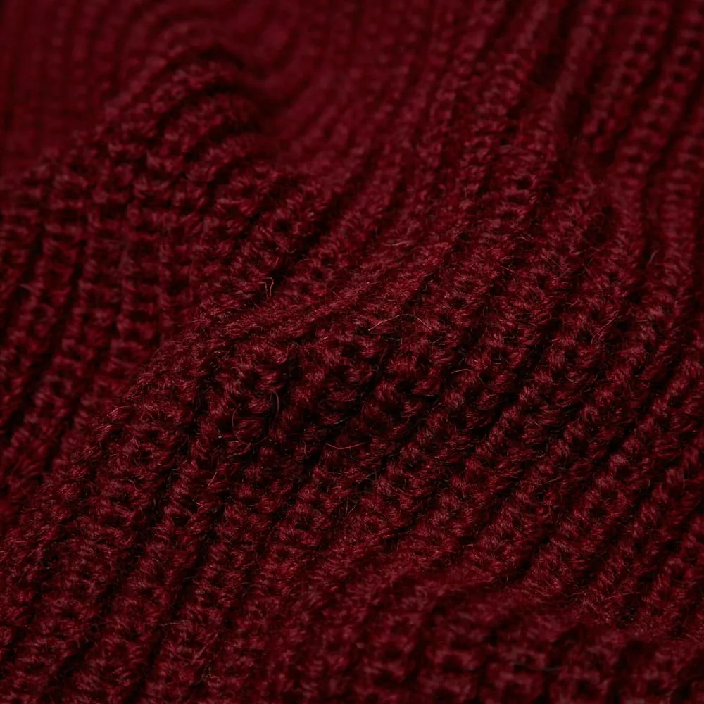 Howlin' Flying Teapot Shawl KnitBurgundy