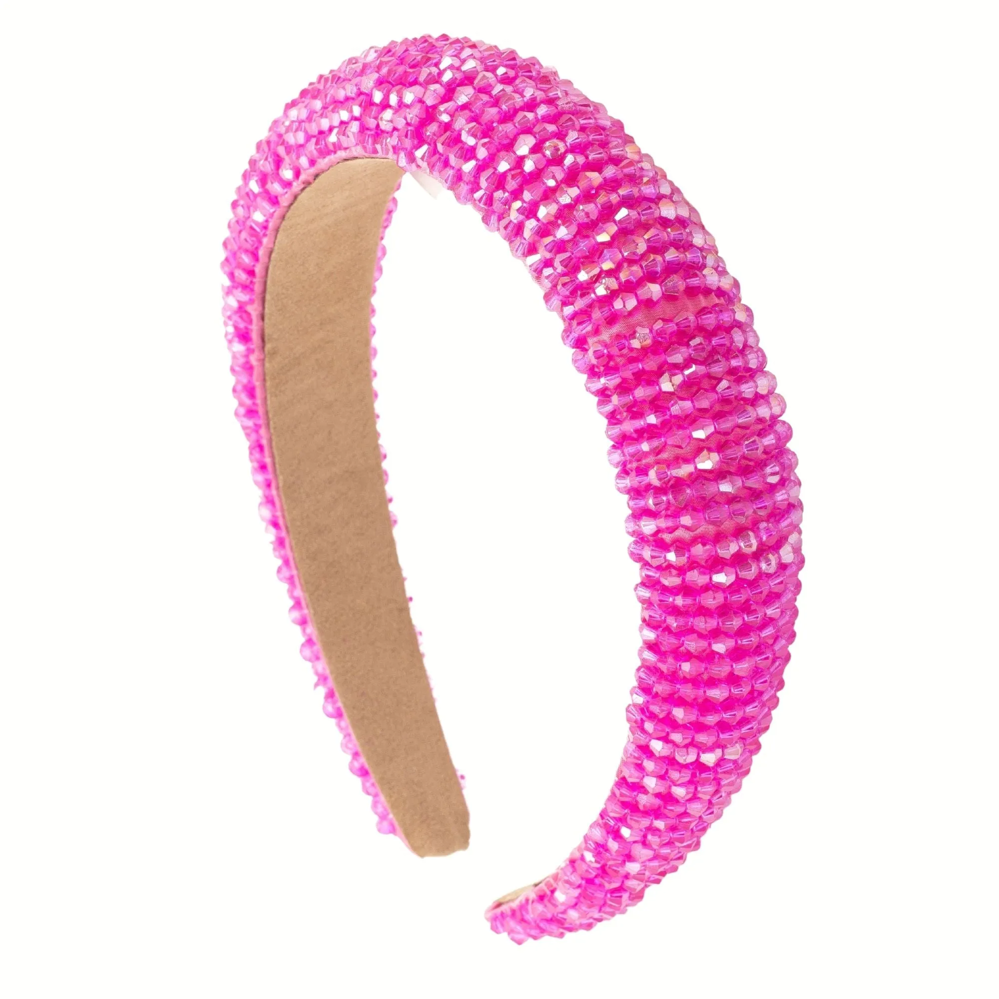 Iris Glamband in Dark Pink