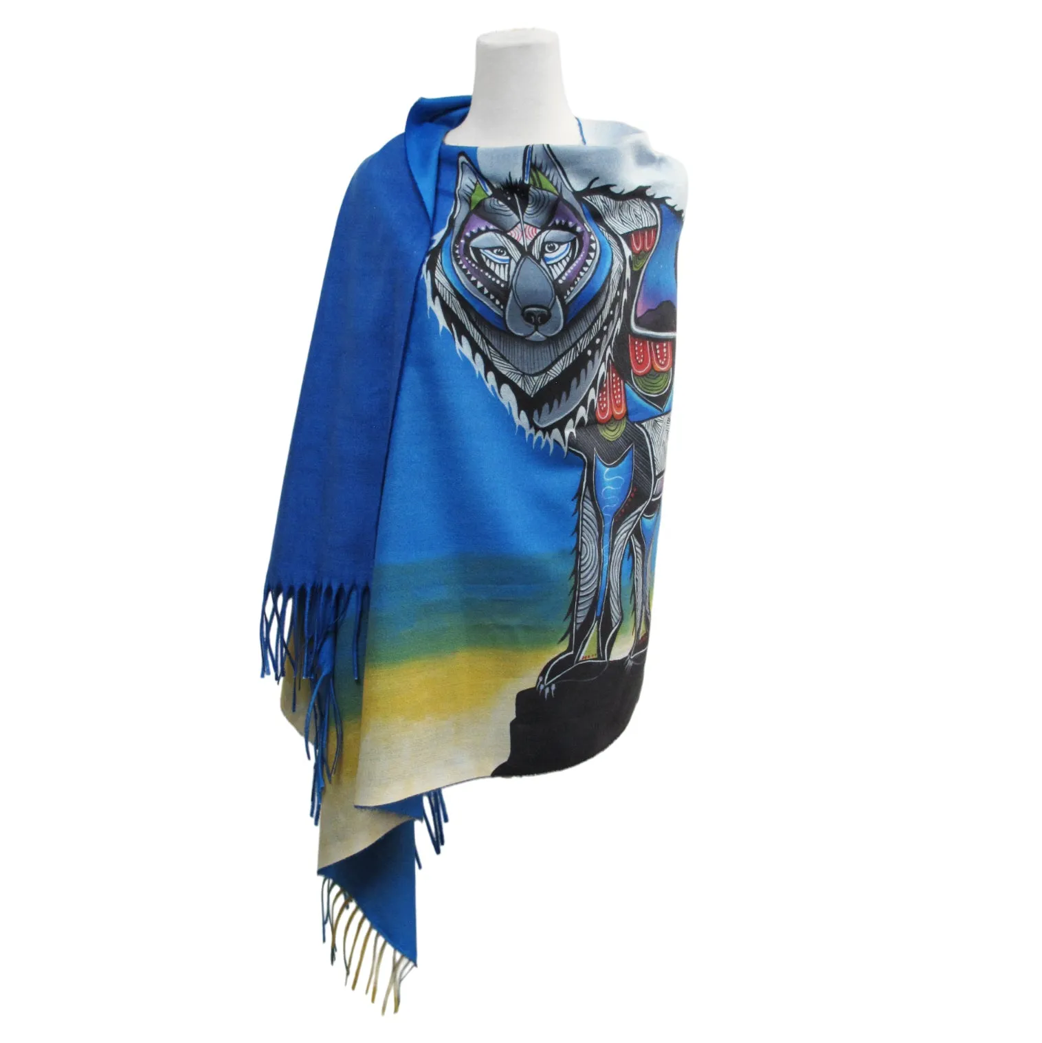 Jessica Somers Wolf Eco-Shawl