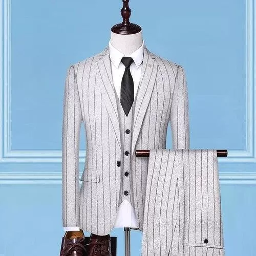 Jojo Style Pinstripes Business Suit