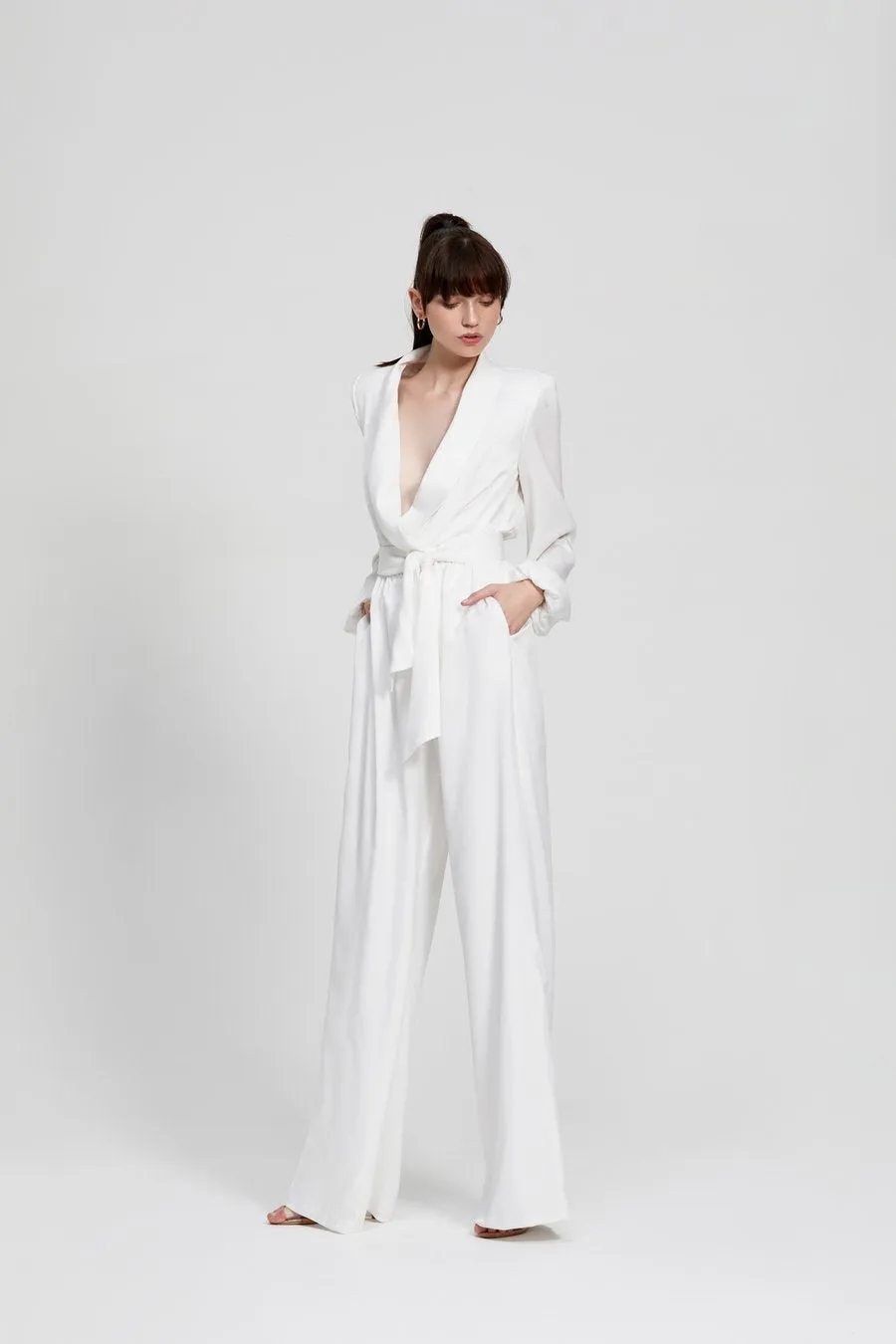 Kesia Jumpsuit - White