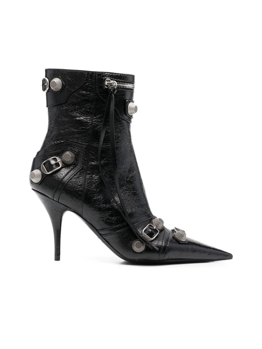 Le Cagole Leather Boots