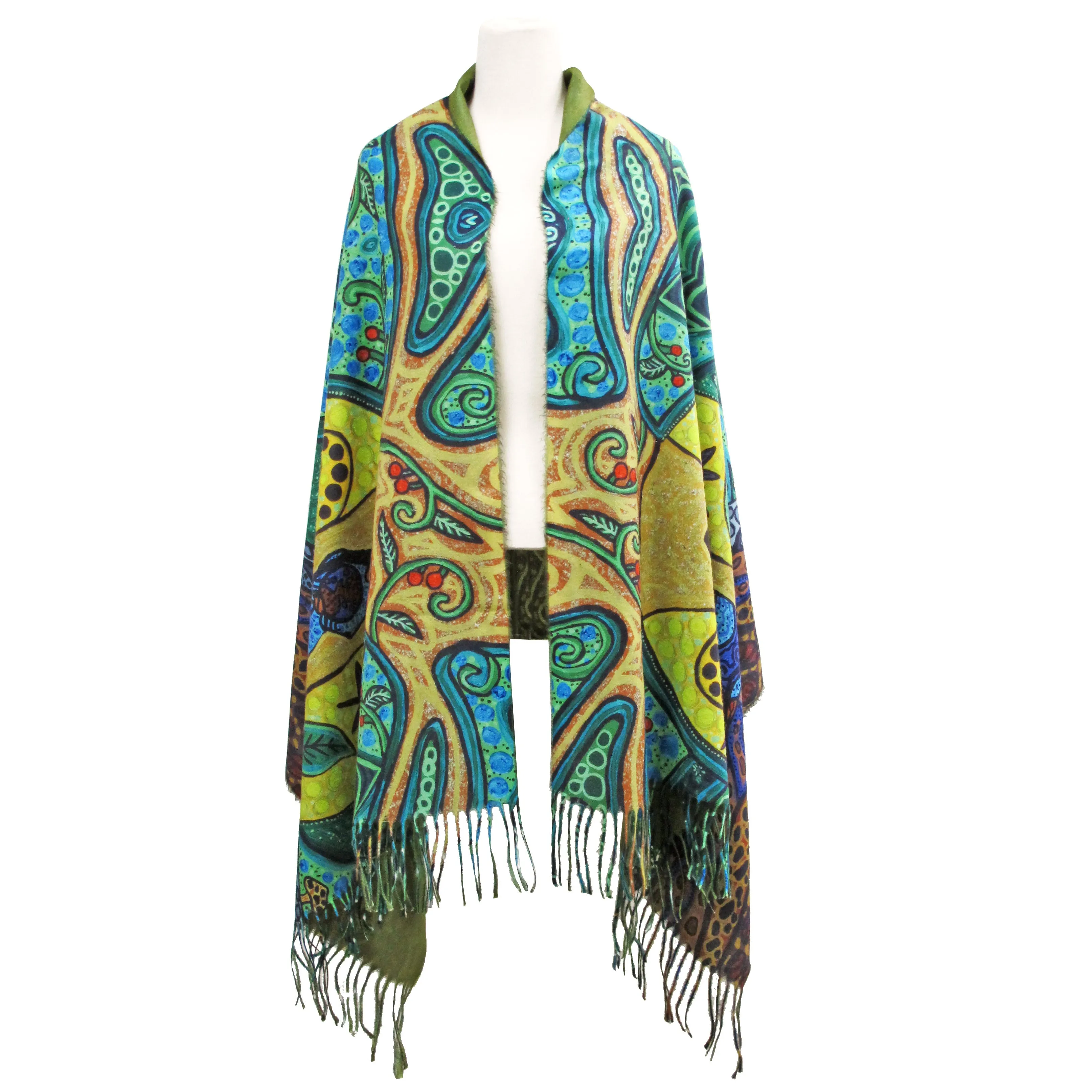 Leah Dorion Strong Earth Woman Eco-Shawl