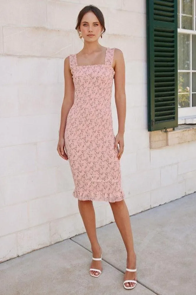 Mellie Dress - Pink Floral