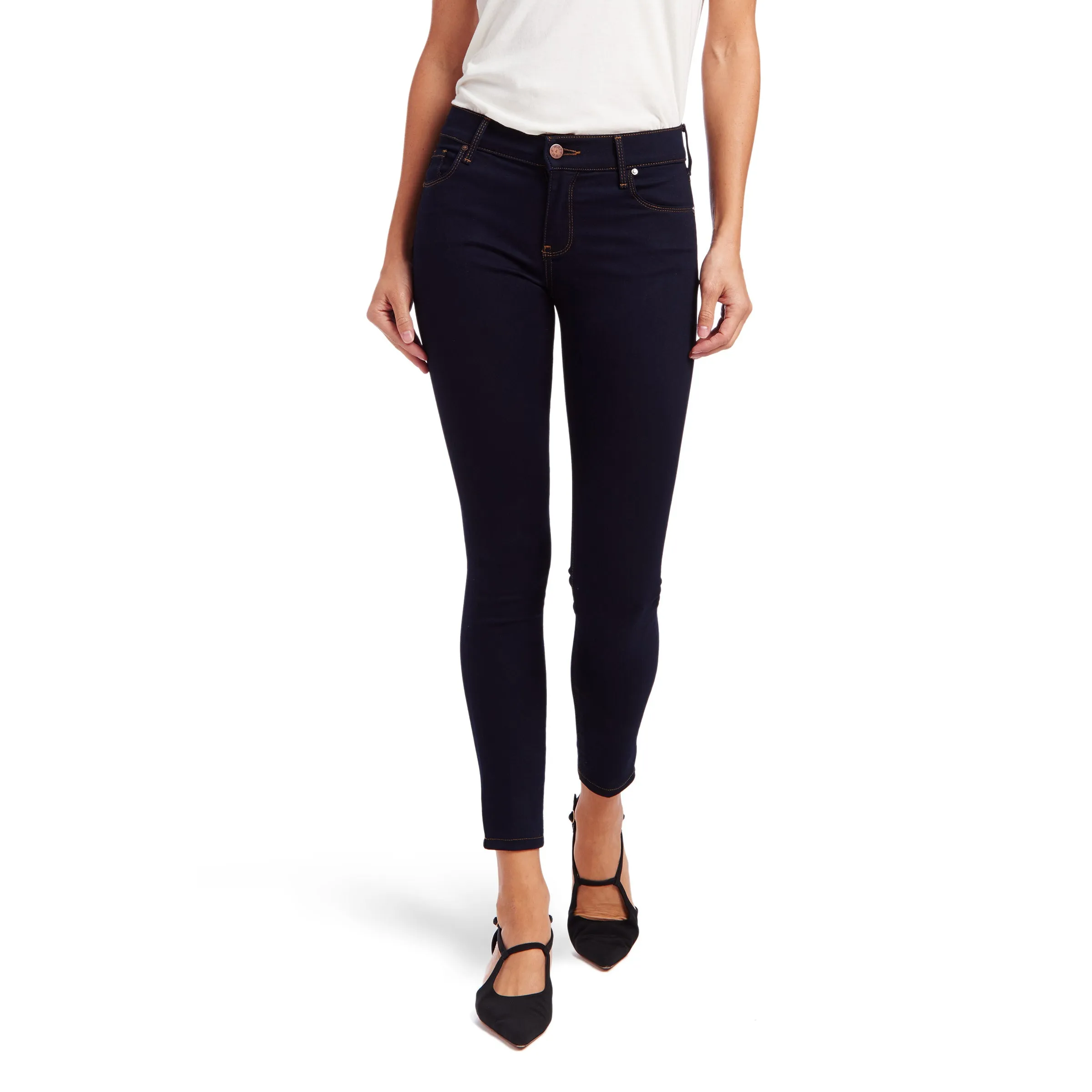 Mid Rise Skinny Ann Jeans