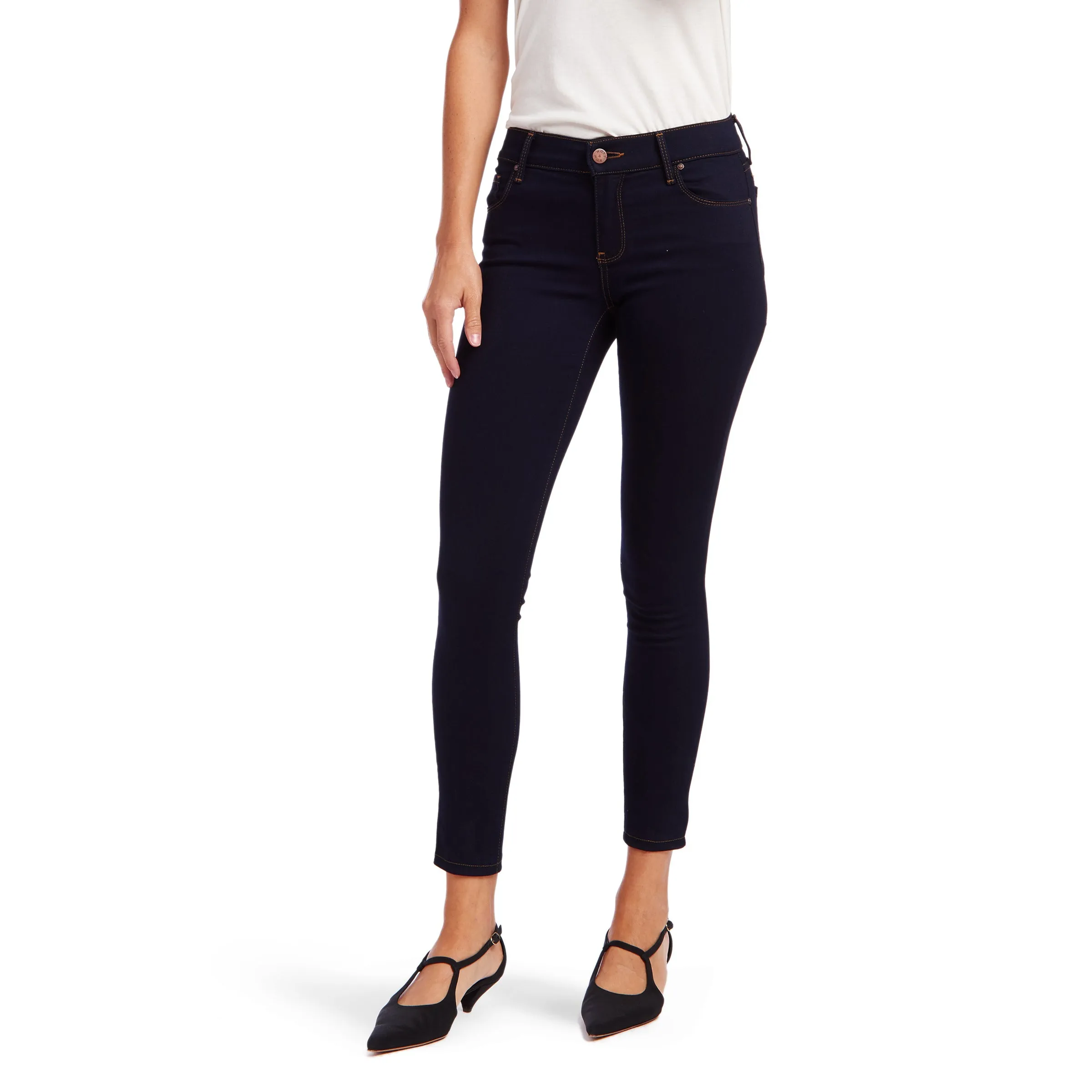 Mid Rise Skinny Ann Jeans