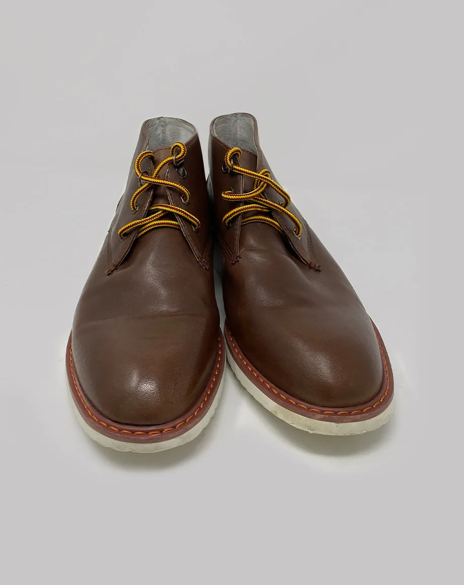 MILWAUKEE MEN’S LEATHER DESERT BOOTS | BROWN