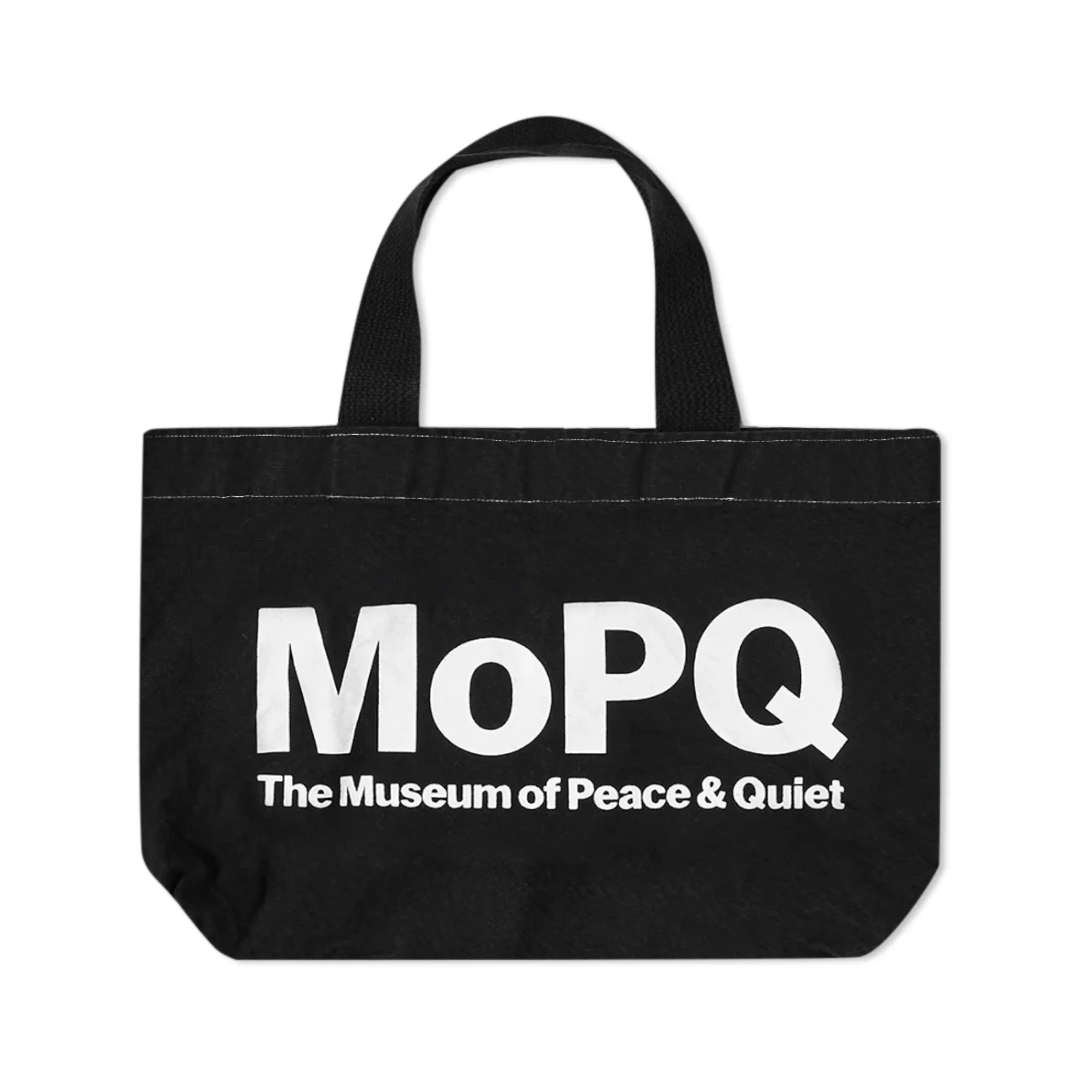 MUSEUM OF PEACE AND QUIET  Contemporary Tote Bag Black 