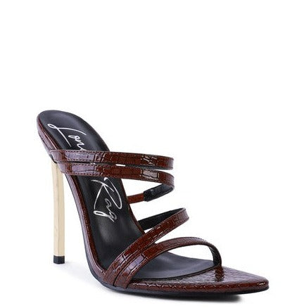 Nera Metal Heels