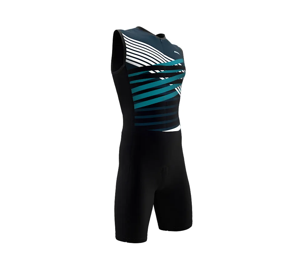 Nudius Teal Tri Suit for Men