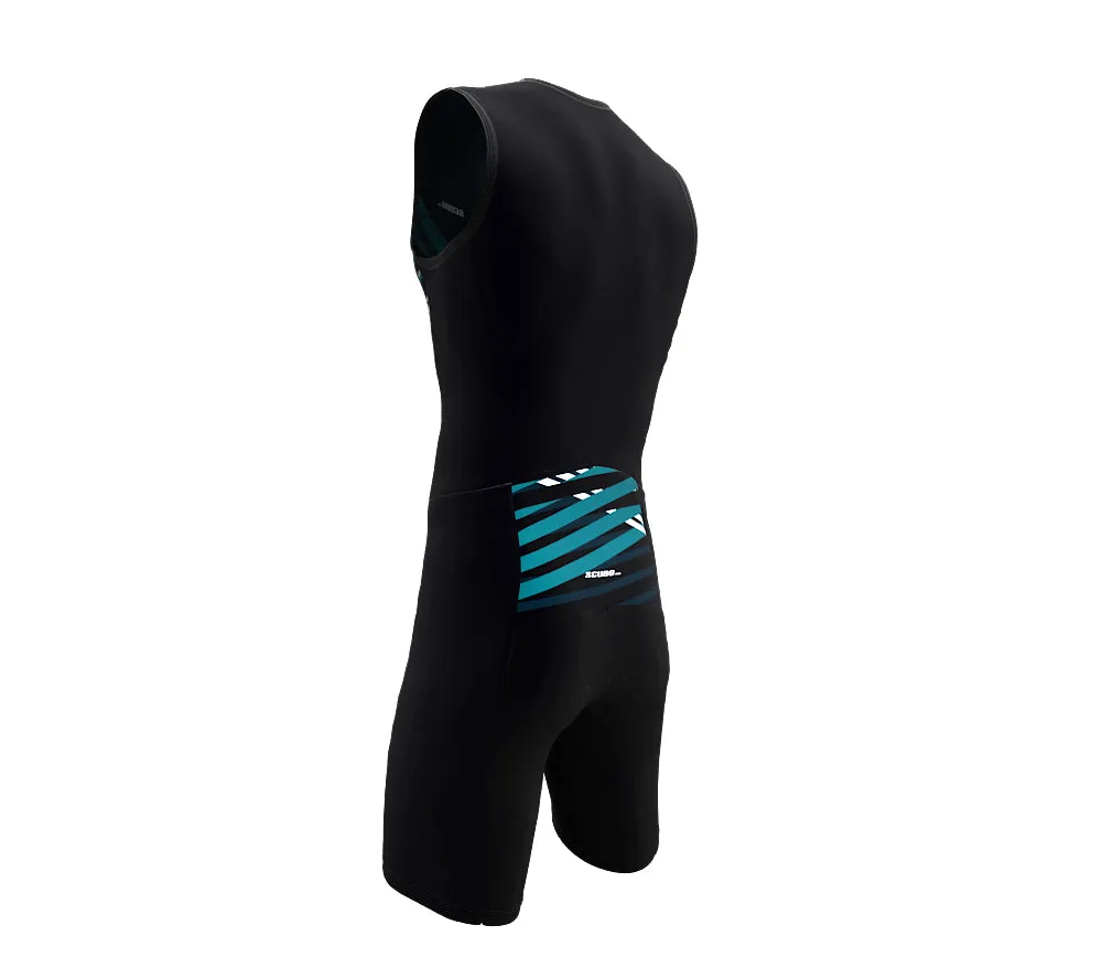 Nudius Teal Tri Suit for Men