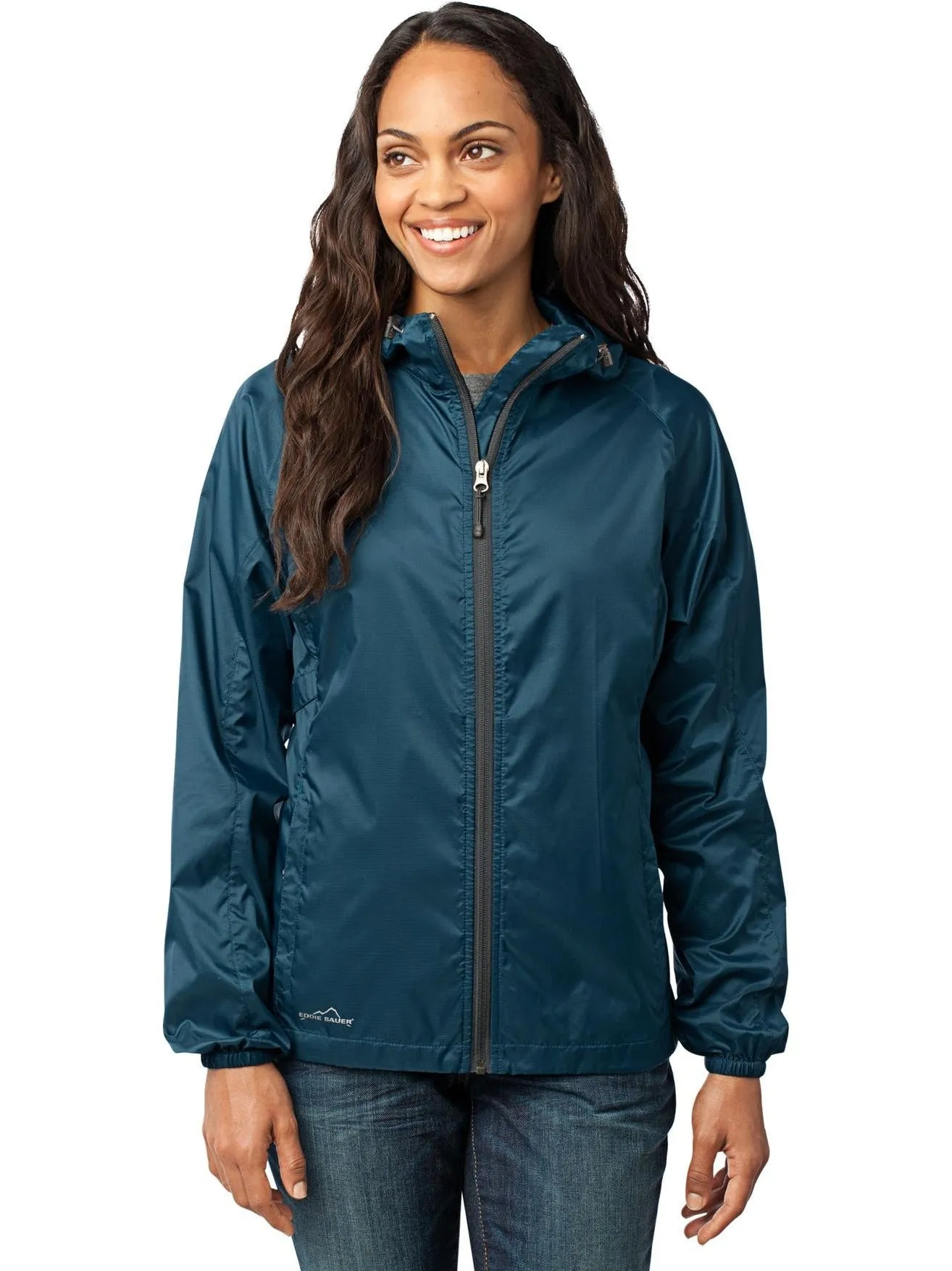 OUTLET-Eddie Bauer Ladies Packable Wind Jacket