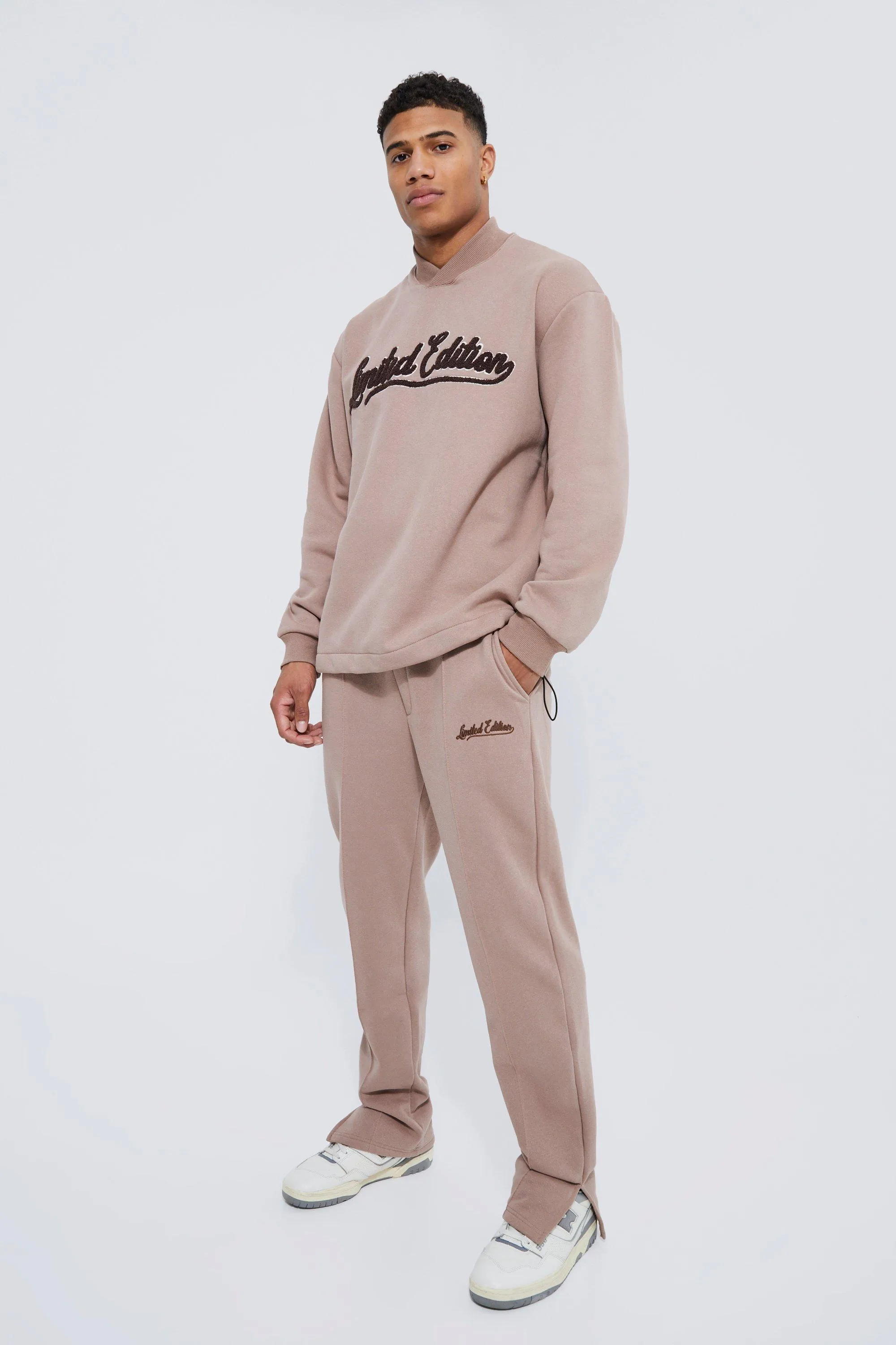 Oversized Lmtd Edtn V-neck Sweater Tracksuit