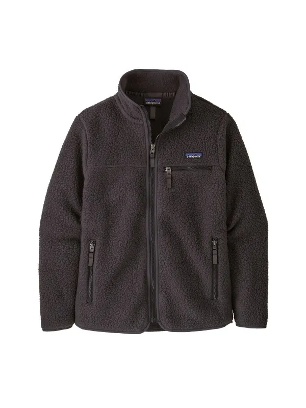 Patagonia Womens Retro Pile Jacket :  Ink Black