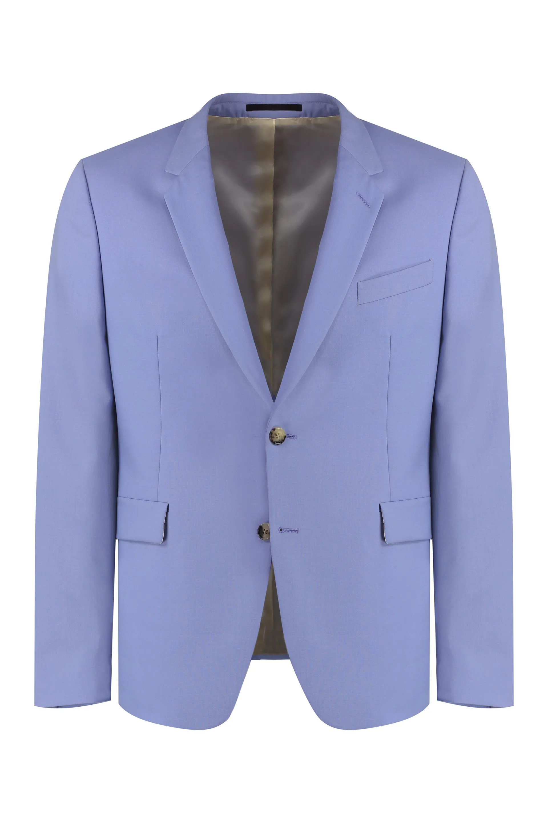 PAUL SMITH Lilac Wool and Mohair Two Piece Suit for Men