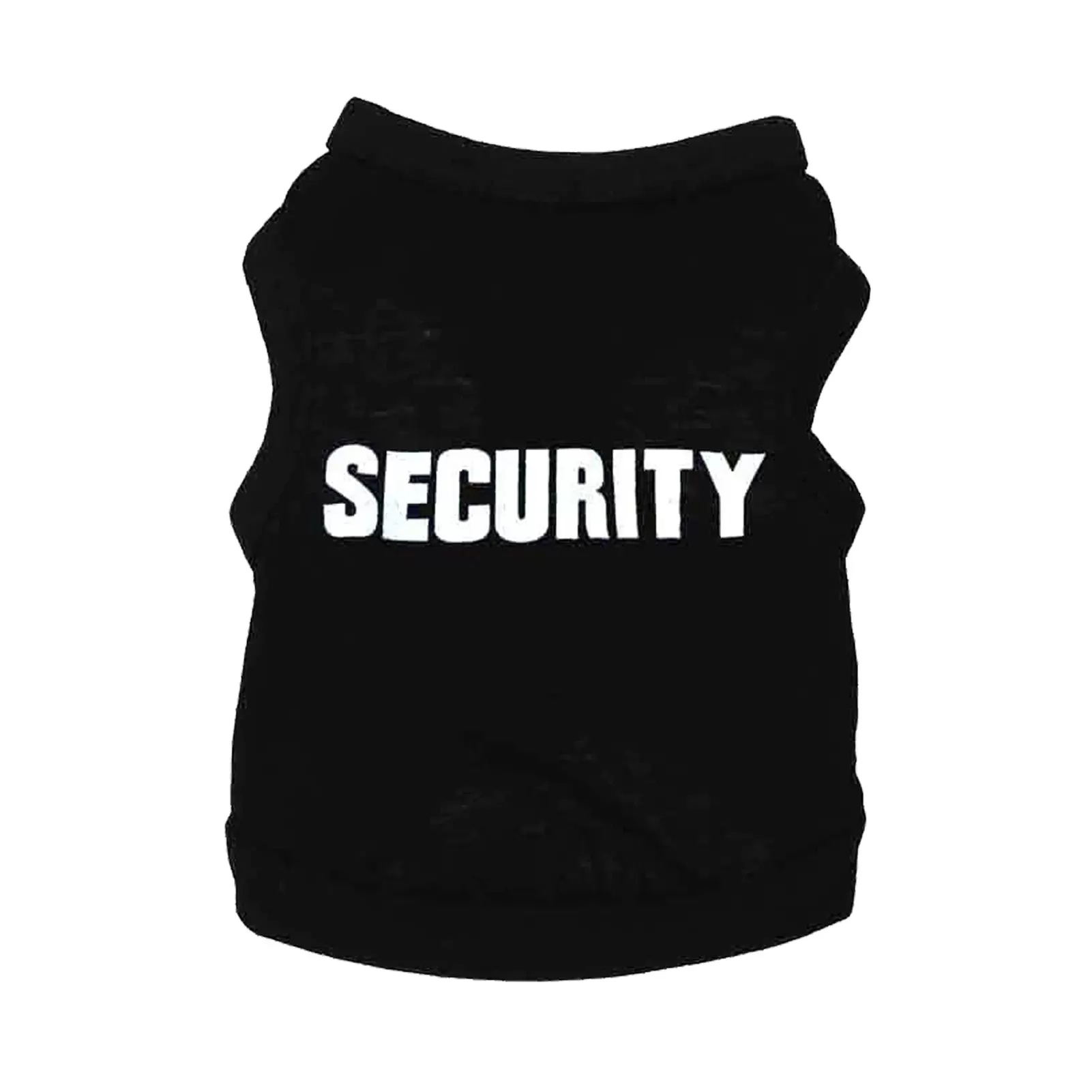 Police Suit Cosplay Dog Clothes Black Elastic Vest Puppy T-Shirt Coat Accessories Apparel Costumes  Pet Clothes for Dogs Cats