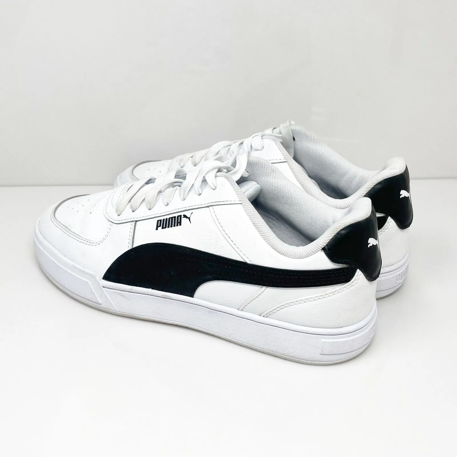 Puma Mens Caven 380810-02 White Casual Shoes Sneakers Size 10