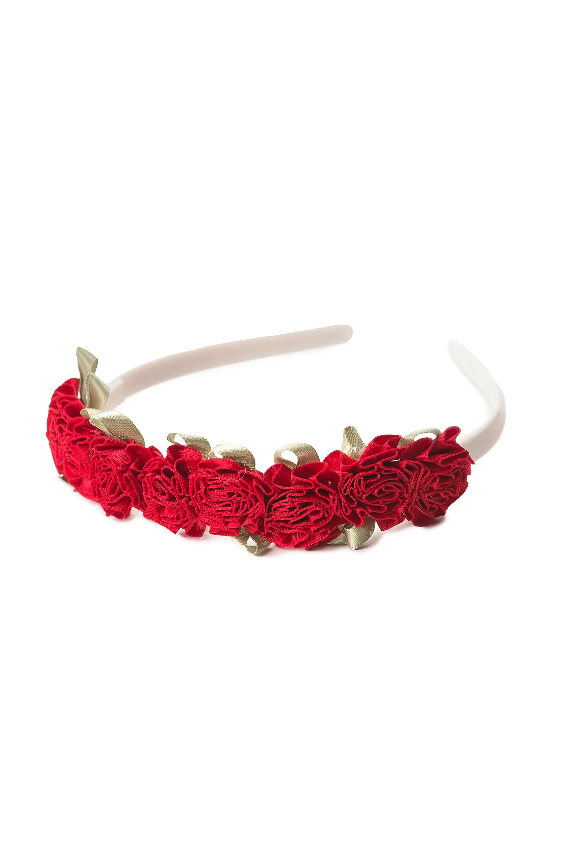 Red Flower Headband