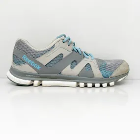 Reebok Womens Sublite Duo V65781 Gray Running Shoes Sneakers Size 8.5