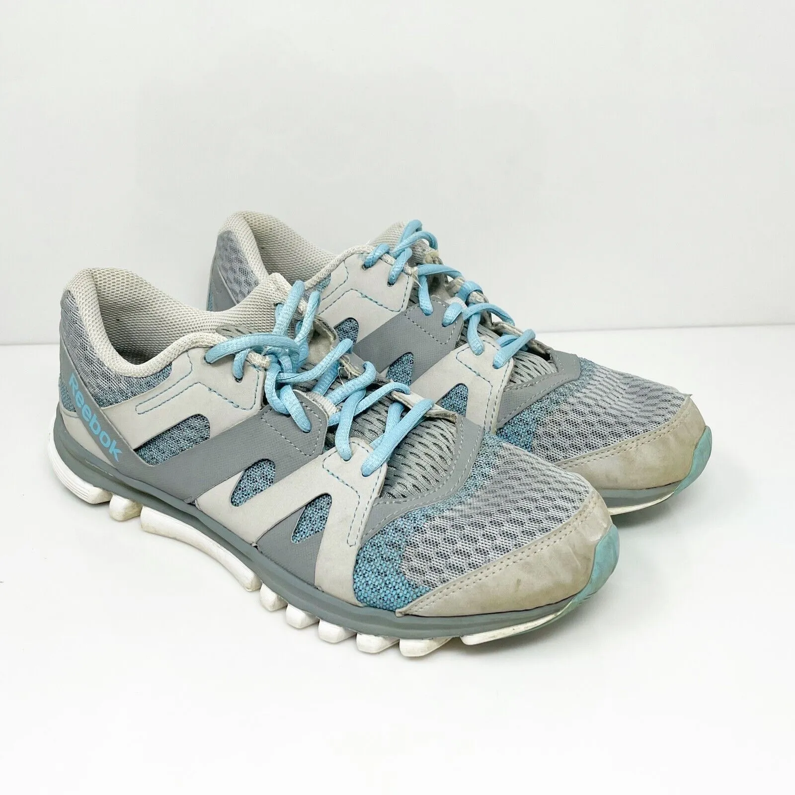 Reebok Womens Sublite Duo V65781 Gray Running Shoes Sneakers Size 8.5