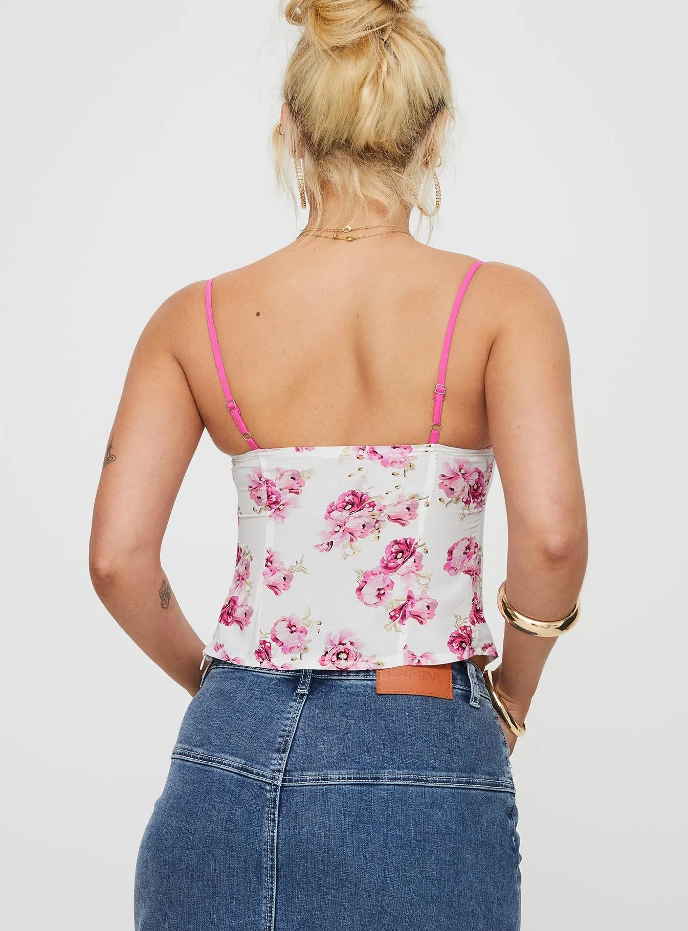 Ringa Rosey Top Pink Floral