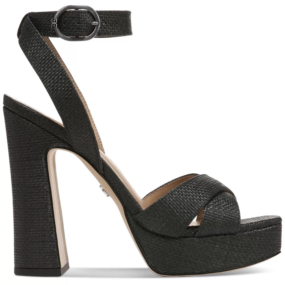 Sam Edelman Womens Kayna Buckle Ankle Strap Heels