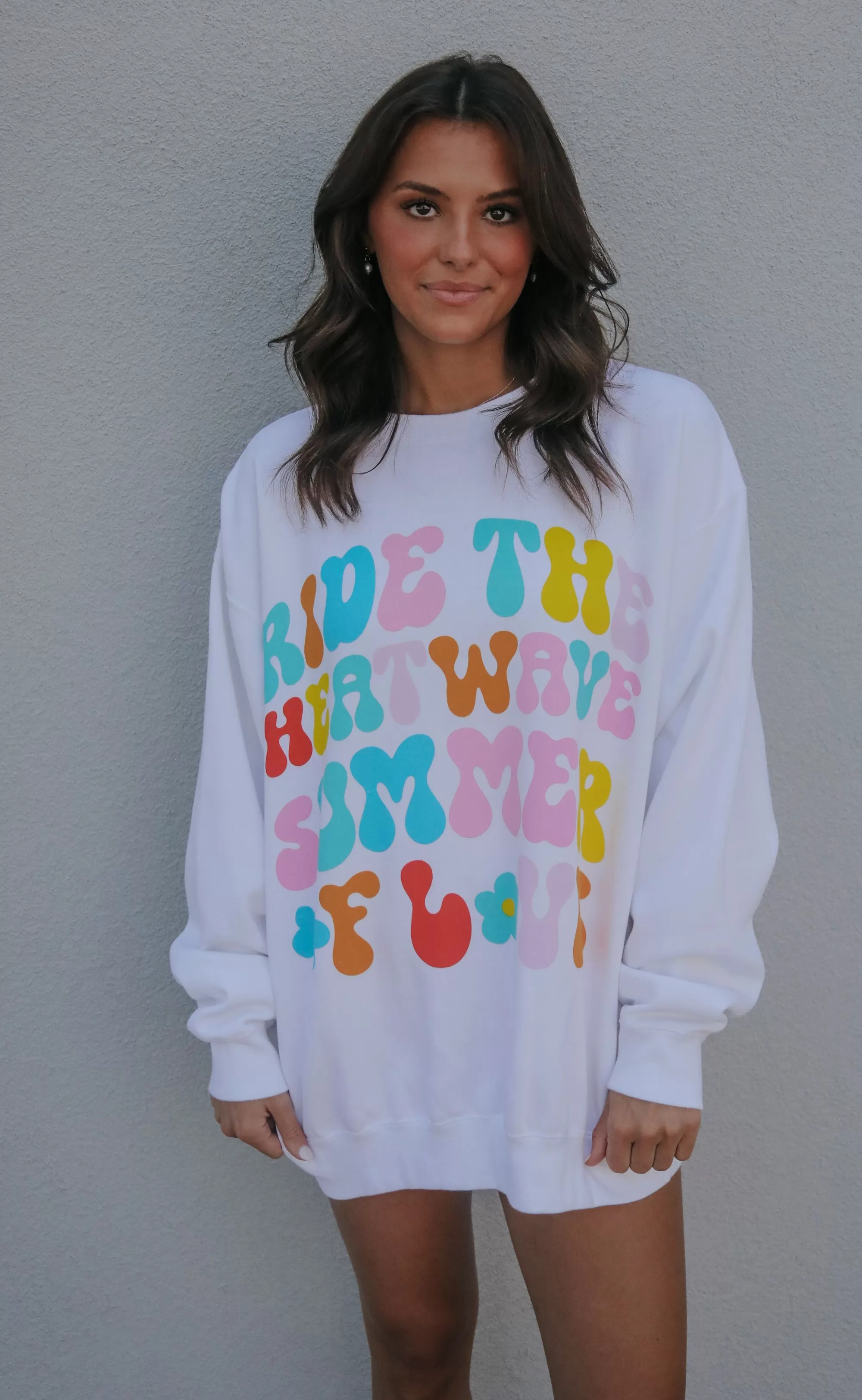 show me your mumu: stanley sweatshirt - summer of love