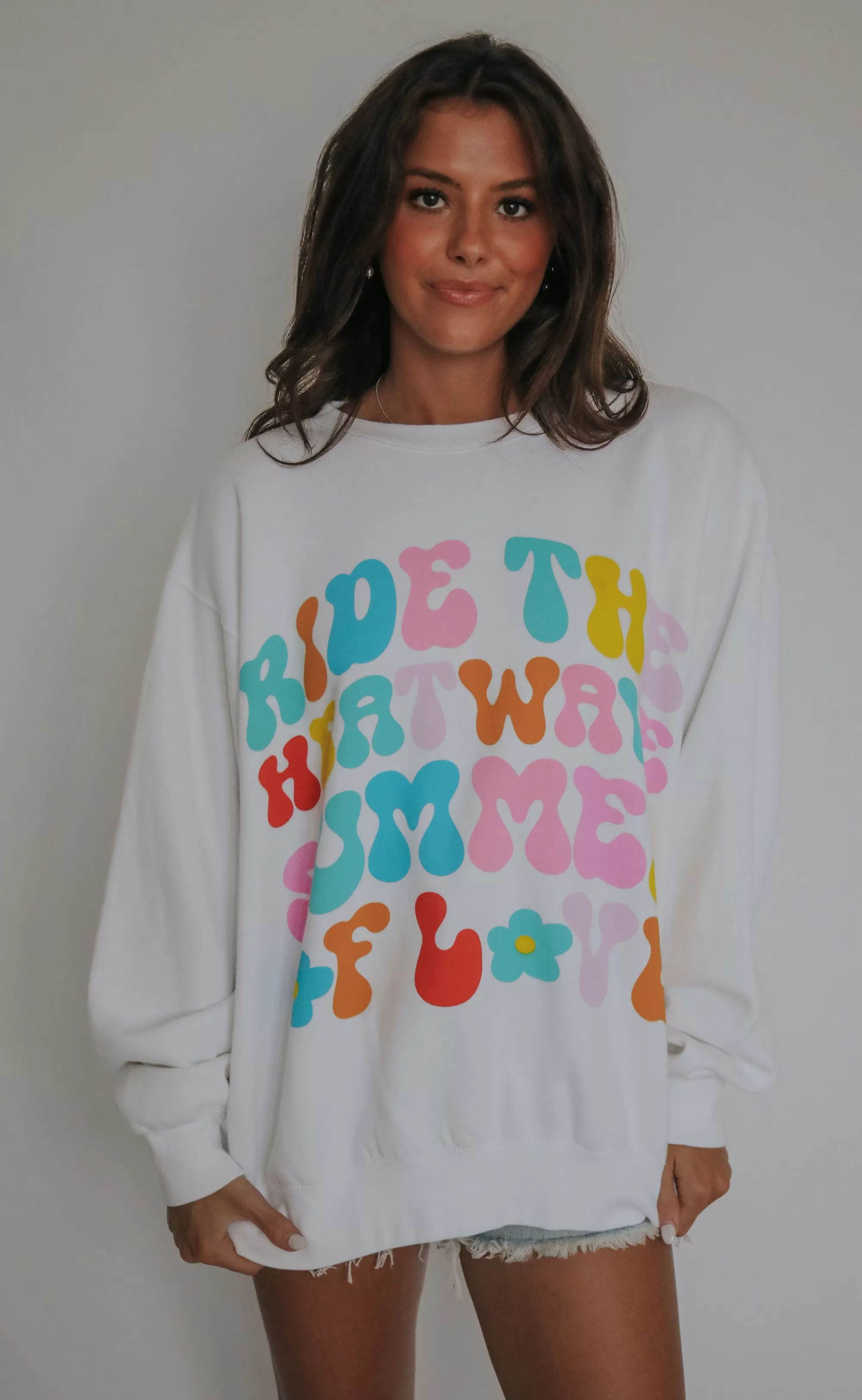 show me your mumu: stanley sweatshirt - summer of love